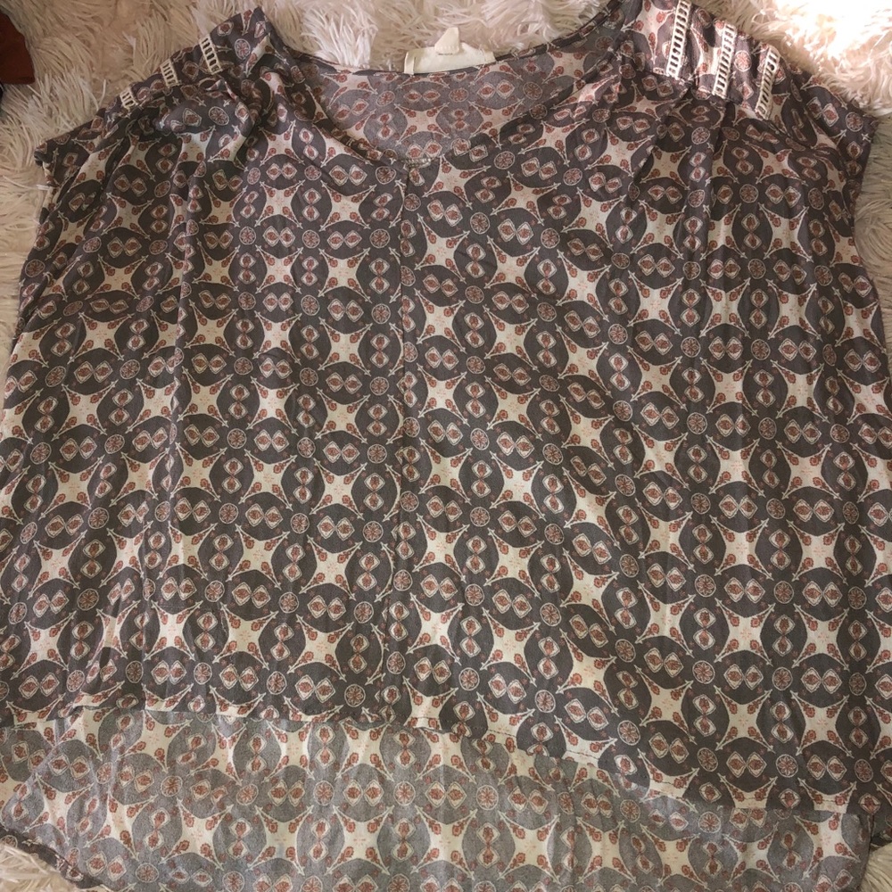 Patterned Tee